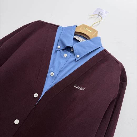 女款假两件长袖衬衫ho017 商品图2