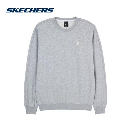 斯凯奇 79.9元 针织套头卫衣  (线上线下同时在售不保证有货，活动款不退不换介意勿拍) 606364-TY 商品图0