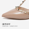 【铆钉系列】星期六26春新款裸色漆皮细带尖头高跟中后空SSE1114011 商品缩略图12