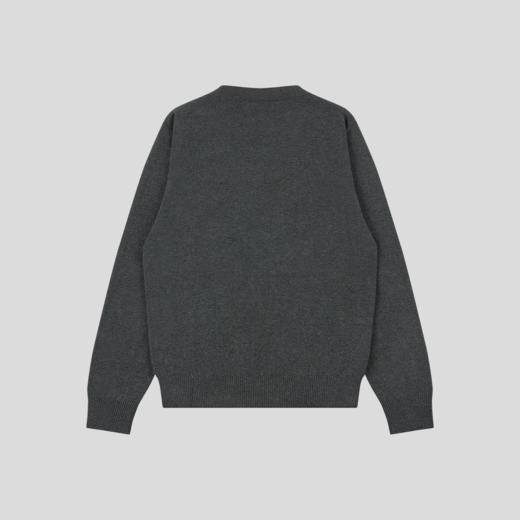 GOODBAI ‘RETRO LOGO’胸前刺绣毛织开衫 商品图2