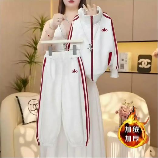 【秒杀】专一儿童装男女童中大童新款冬款加绒加厚棉卫衣裤套装套装洋气休闲保暖90-170 商品图5