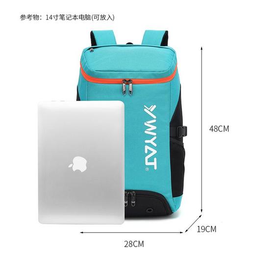 YWYAT/威亚拓羽毛球包双肩背包男女3支装大容量专业网球拍袋韩版 商品图3
