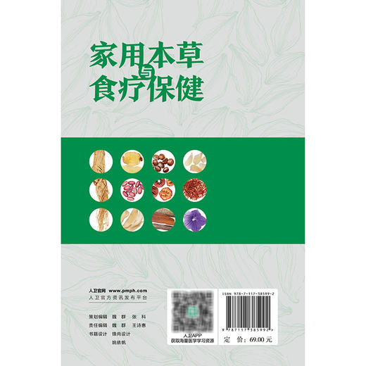 家用本草与食疗保健 卢国懿 主编 以图文并茂形式对其产地、采收、炮制、功能、主治等进行详细讲述 9787117385992人民卫生出版社 商品图2