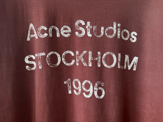 中性款做旧印花渐变长袖T恤ho001 商品图2