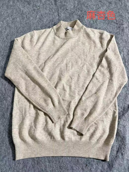 秋冬新款半高领毛衣柔软亲肤保暖百搭 商品图7