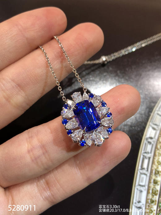 蓝宝石锁骨链【5280911】具体价格微信咨询 商品图6