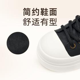 信诺时尚妈妈鞋高帮厚底短靴女2025冬季新款小个子增高加绒休闲鞋X5M093-215