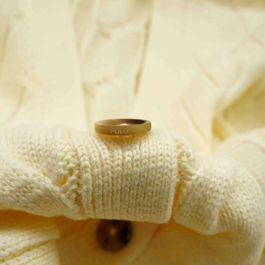 【秒杀价已调 直接拍】永恒的经典款 拉夫劳伦 POLO 女装 秋冬女士复古粗格绞花编结棉 针织开衫 商品图6