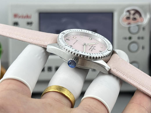 Noob official➕宝珀-38mm五十寻5100-1130系列   [官方尺寸38mm]  高科技缎面陶瓷光泽亮丽、高硬度、不变色、不沾污、不易磨损。【表壳】牙圈对版，立体感强，永不退色❕❕❕ 商品图5