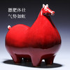 钧红驮谷马摆件礼盒装 非遗手工 大师匠心 董少许作品 千年钧火淬炼传奇中国红 2026年马年送礼 案头雅器 传家祥瑞 商品缩略图2