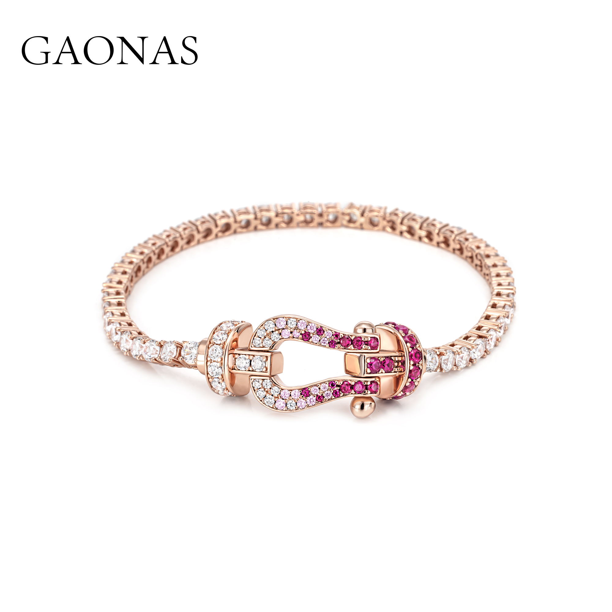 GAONAS  远航者 时尚金色奢华金色手链11603SW