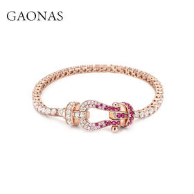 GAONAS  远航者 时尚金色奢华金色手链11603SW