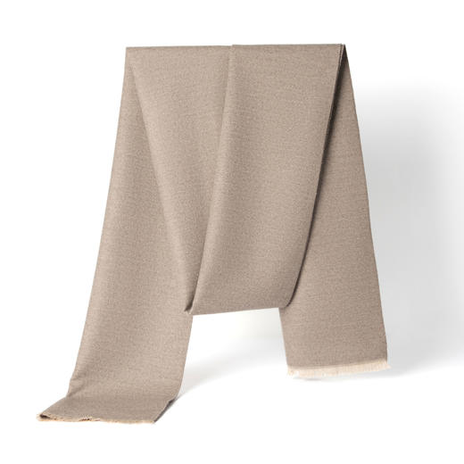 柒牌围巾男士冬季高档围脖保暖经典商务绅士送长辈爸爸生日礼物129F70630 商品图2