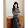 鹿向南「朦胧雾霭」设计感大翻领毛衣外套女冬新款宽松针织衫上衣 商品缩略图4