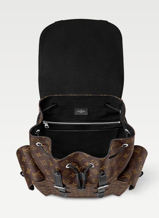 中性款老花双肩包zo 商品图2