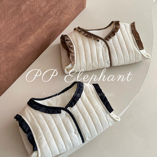 单件不发！2件起购！【胖胖象】蚕丝绒保暖双面穿马甲 商品图4