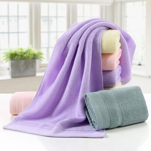 美穗吉家 纯棉毛巾2条装 商品图1