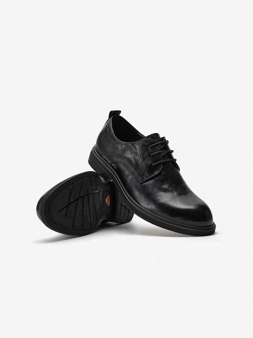 【云粉节】BF楼Bata正装皮鞋男2026春款商务通勤粗跟牛皮单鞋99272AM6    吊牌价1159   活动价799 商品图3