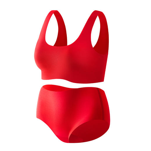 新年开运红装🍎把锦鲤穿在身上💰49.9🉐1套『本命红幸运礼盒内衣套装』新的一年让你从头红到脚！幸运暴击！吸金开运！🔆财运从“底”开始 ⚠新年红套装＝内衣➕内裤💓一套配齐 商品图7