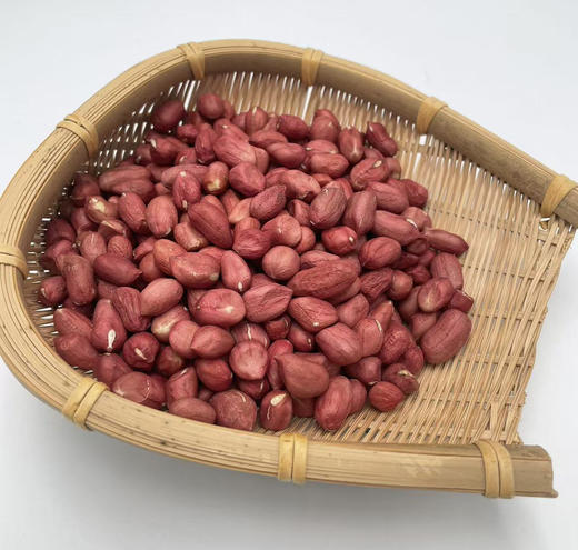 红皮花生花生仁花生米  九年无农化酵素农耕沙土地种植  400g/袋【京东快递送货上门】 商品图2