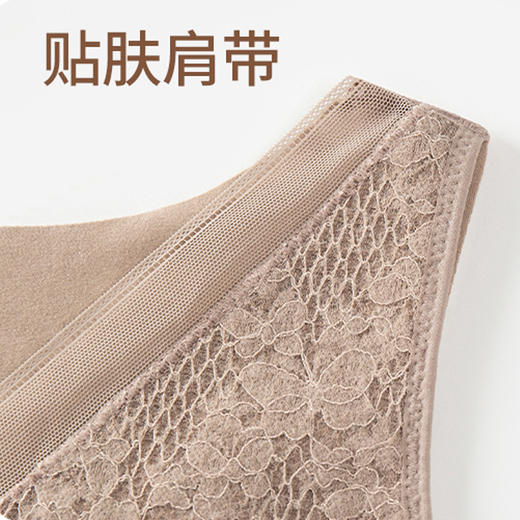 【169元2件】女士前幅全花边保暖背心打底背心（带胸垫）【FF25818】 商品图4