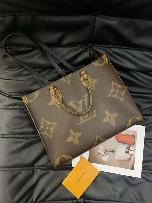 LV On the go 老花 单肩包 商品图0