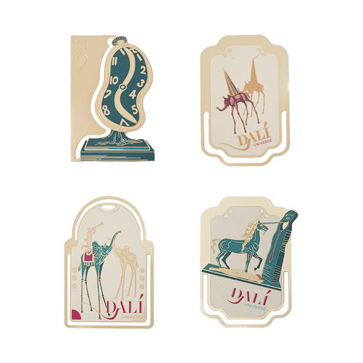 物兮物 达利宇宙 时间之舞系列 太空象系列 凯旋之象系列 独角兽系列 金属书签 商品图4