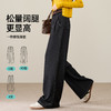 【仿牛仔-阔腿裤】逸阳秋新品高腰垂顺宽松显瘦直筒休闲裤子8157 商品缩略图4