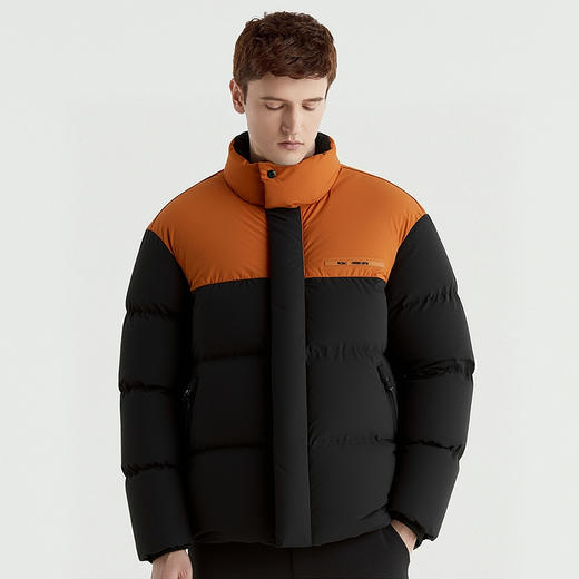 罗蒙冬季羽绒服立领90白鸭绒棉服时尚休闲版型潮男百搭日常保暖舒适羽绒外套 商品图2