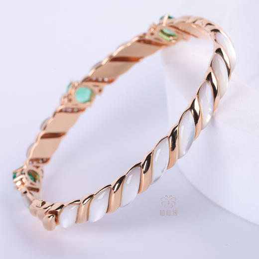 【万物生】祖母绿手环-CB12206109 商品图2