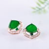 【心悦】翡翠耳钉   EZ12509019 商品缩略图3