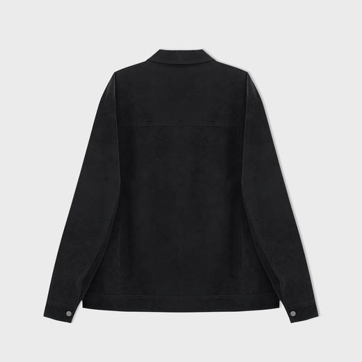 【新品上新】HX 冬季翻领皮茄克衫Y105540012101 商品图1