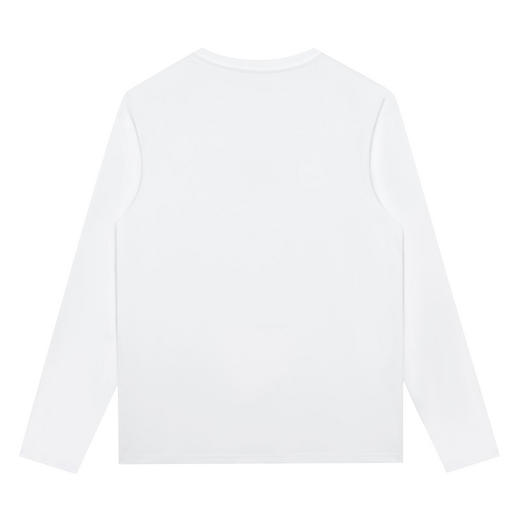 GXG男装【纯棉】秋季卡通兔子印花男女同款百搭圆领长袖T恤K&C 商品图1