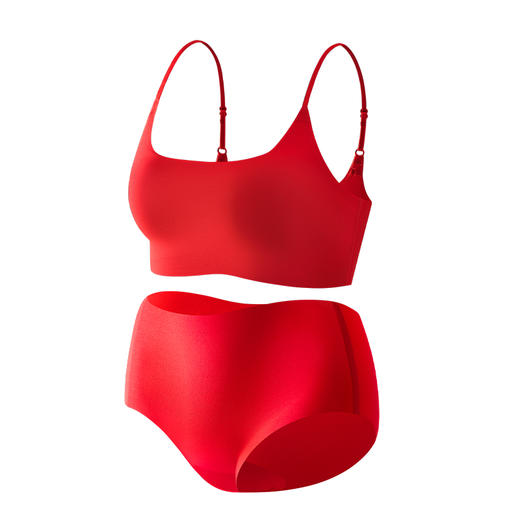 新年开运红装🍎把锦鲤穿在身上💰49.9🉐1套『本命红幸运礼盒内衣套装』新的一年让你从头红到脚！幸运暴击！吸金开运！🔆财运从“底”开始 ⚠新年红套装＝内衣➕内裤💓一套配齐 商品图8