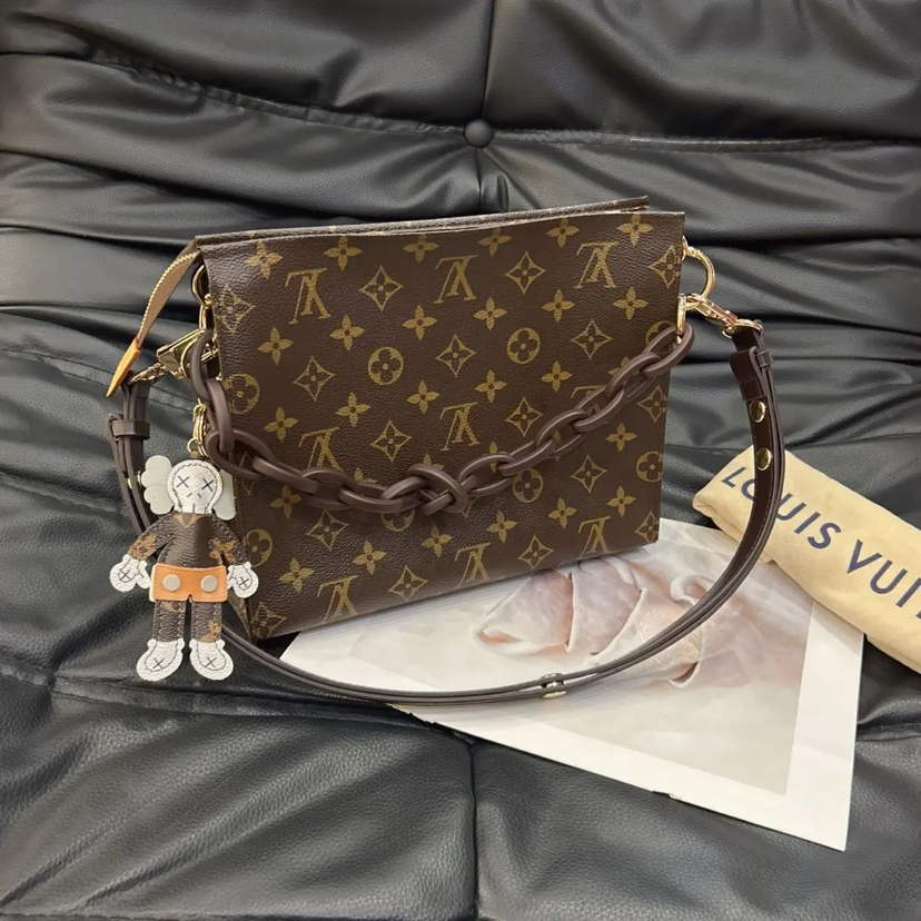 LV 老花 洗漱26 斜挎包