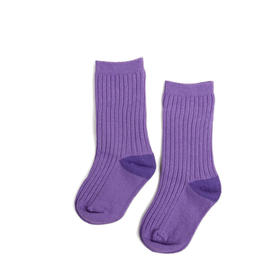 泰兰尼斯 纯色潮童男女童短袜