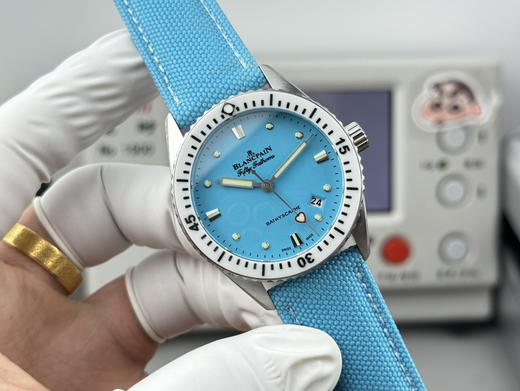 Noob official➕宝珀-38mm五十寻5100-1130系列   [官方尺寸38mm]  高科技缎面陶瓷光泽亮丽、高硬度、不变色、不沾污、不易磨损。【表壳】牙圈对版，立体感强，永不退色❕❕ 商品图1