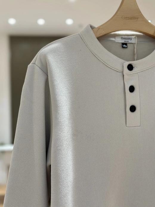 【格桑米Gesamy男士加绒圆领卫衣】嘉尔同款❗加厚羊毛复合一体暖绒，单件克重达500g+，外穿内搭都优秀 商品图8