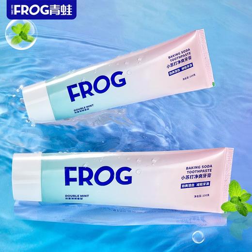 青蛙小苏打劲爽牙膏 GH930  120g*2支 商品图1