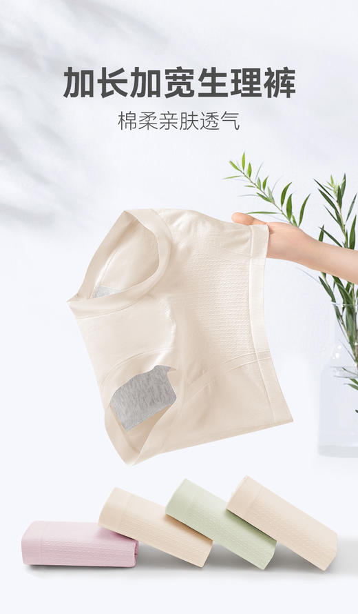 🔥🔥限时新品女士内裤福利活动，女士内裤盲盒5条装含【生理期内裤】建议慎拍!    颜色款式随机发！！以实际收到货为准，非质量问题不退换 尺码根据适配的体重发货 商品图1