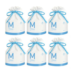 棉上卷筒式洗脸巾一次性加厚棉柔巾80抽/卷*6卷M1009