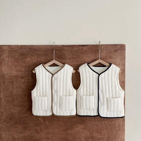 单件不发！2件起购！【胖胖象】蚕丝绒保暖双面穿马甲