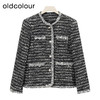 oldcolour欧珂冬季时尚气质宽松休闲通勤中外套女BQ480415A1 商品缩略图0