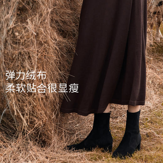 赵露思同款7or9被窝䁔䁔靴-黑森林2.0 商品图3
