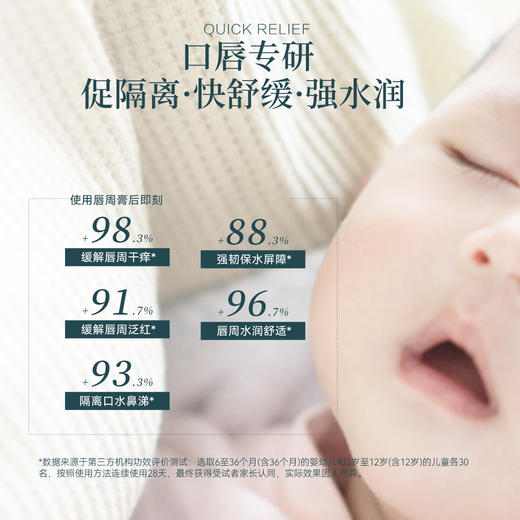 【品牌直供】薇诺娜宝贝唇周膏15ml双支装 商品图2