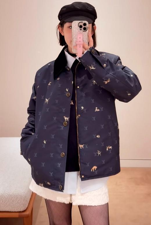 中性款森林动物印花外套la 商品图3