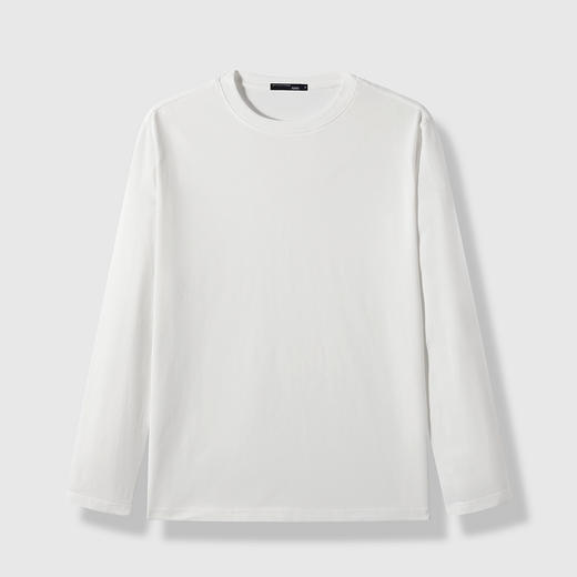 GXG男装【100%棉】秋季时尚简约印花男式圆领百搭长袖t恤K&C 商品图4