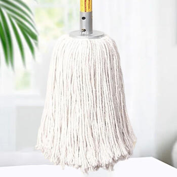 喜润家棉线拖把木杆墩布拖布海绵洗车拖把酒店物业学校老式排拖尘推 商品图0