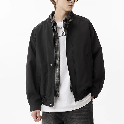 裁缝学苑MQ70拼接假两件翻领夹克纸样男款宽松百搭上衣外套样板 商品图2