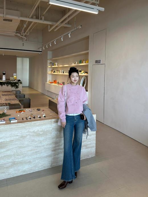 小众品牌原单草莓圣代加绒珠绣卫衣 商品图6